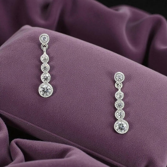 Crystal Droplet Earrings