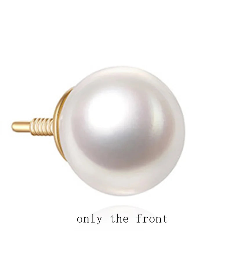 14k Solid Gold Stud Ear Climber