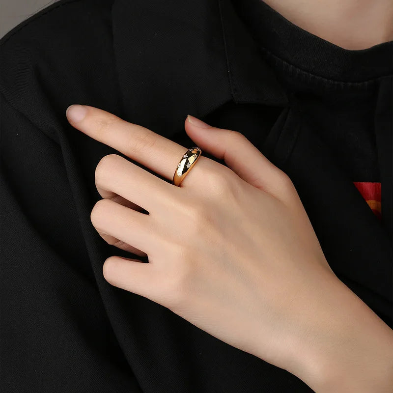 Crystal Star Chunky Ring