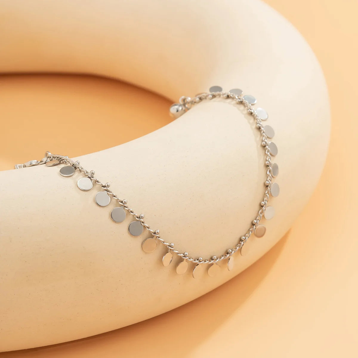 Gold Plated Tassel Earring & Nose Clip Chain