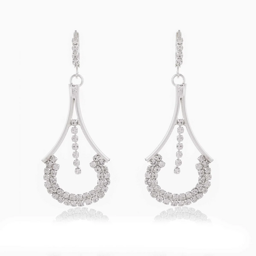 Dancing Diamond Dangle Earrings